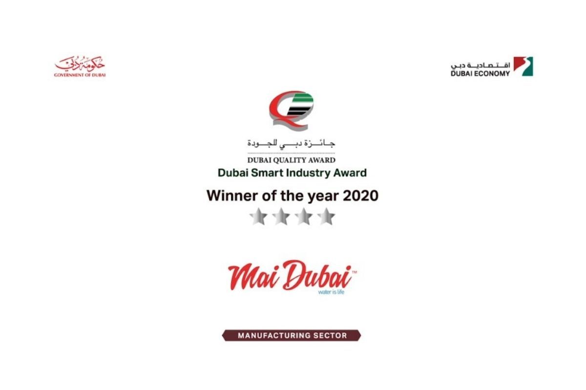 Mai Dubai wins the first ever ‘Dubai Smart Industry Award'