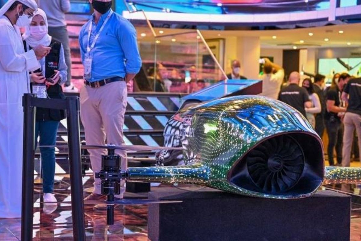 GITEX 2021 A oneofakind electric flying race car revealed in UAE