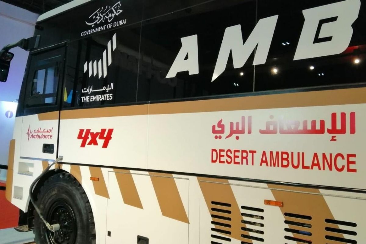 Firstofitskind desert ambulance launched in Dubai