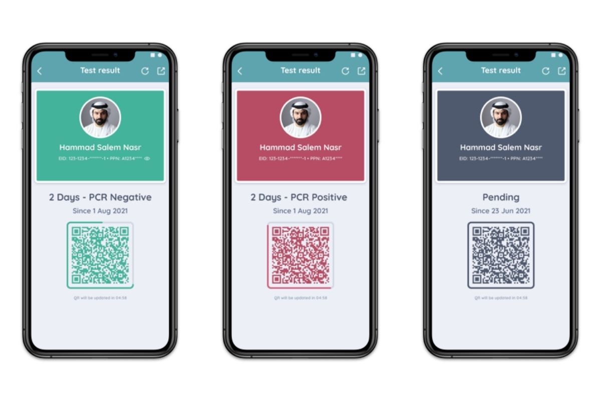 AlHosn app new feature; unvaccinated citizens now get green pass