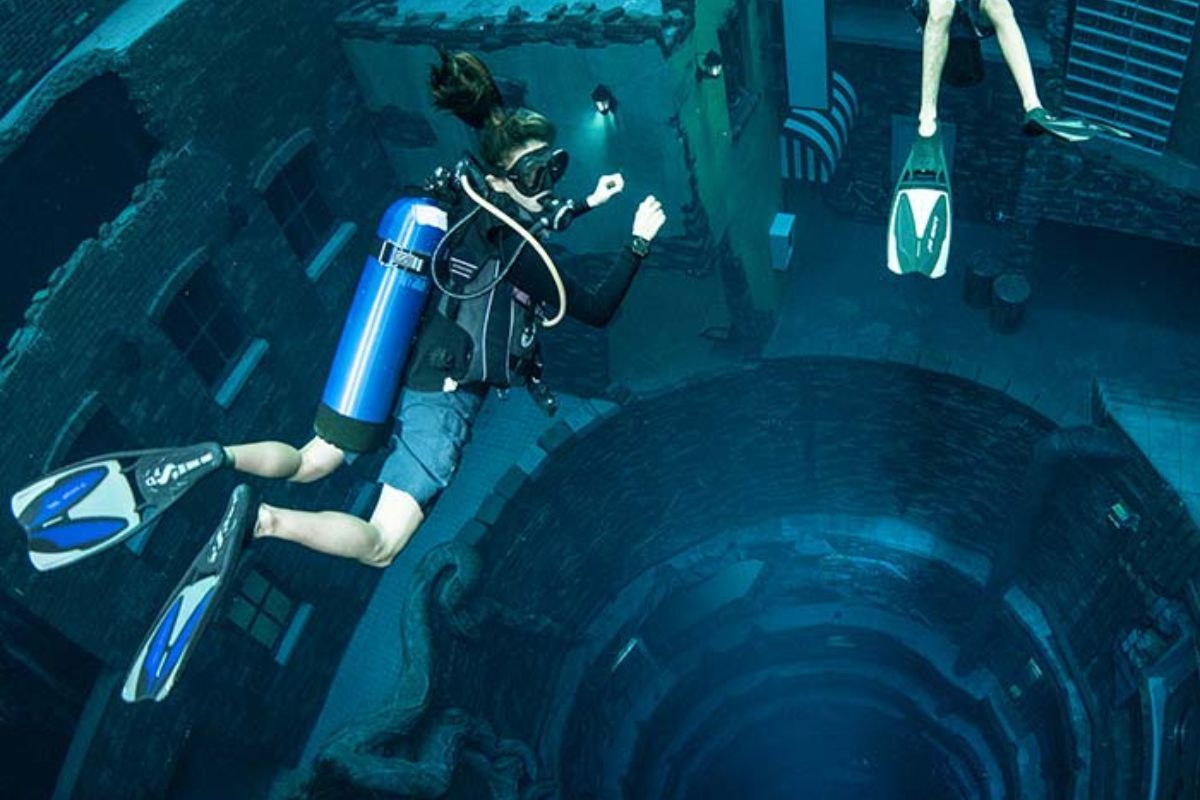 Deep Dive Dubai  Plunge into the World's Deepest Pool for Diving