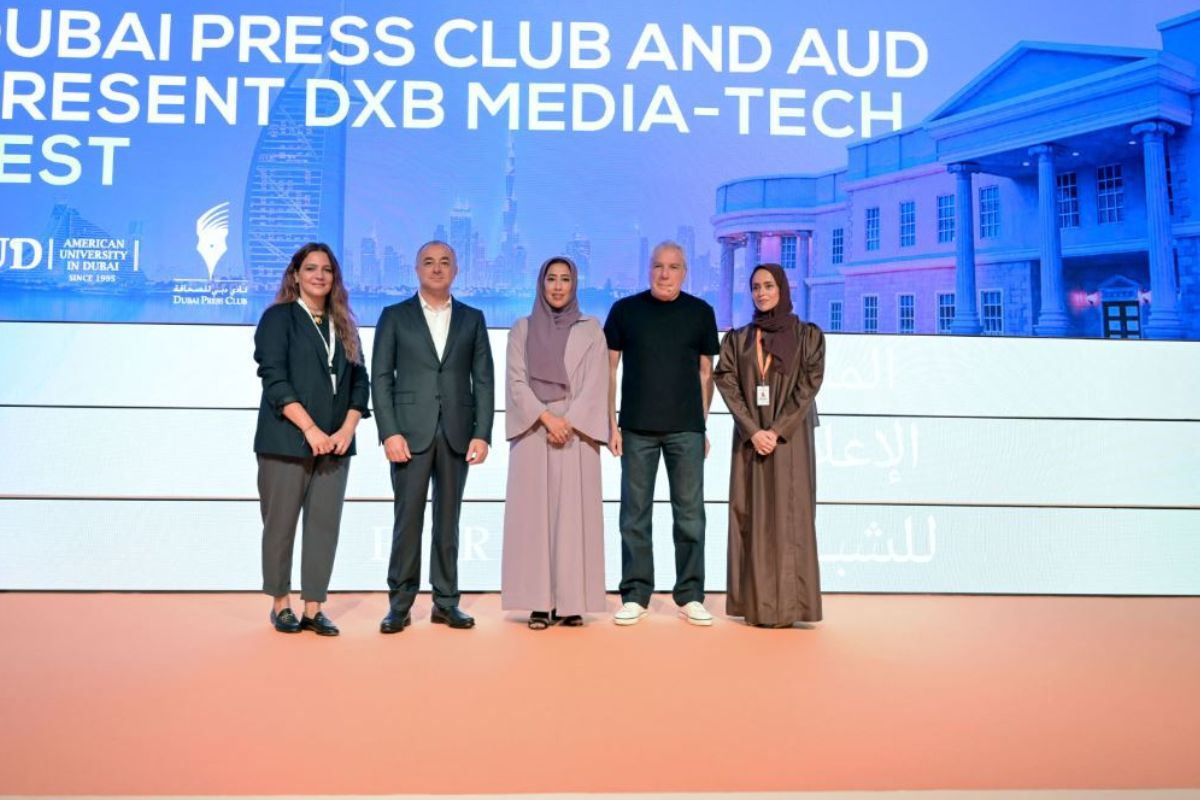 Dubai Press Club American University Of Dubai Launch Dxb Media Tech Fest