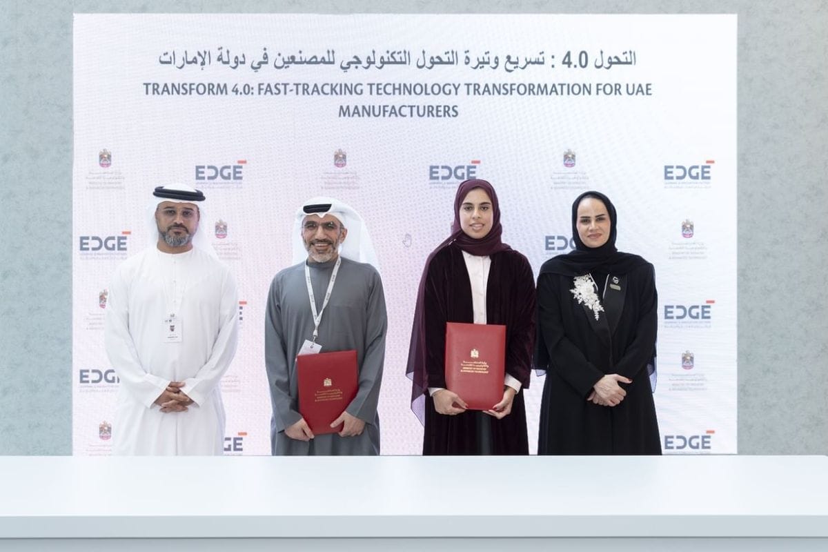 EDGE Group and MoIAT Forge Partnership to Accelerate UAE’s Industrial Digital Transformation