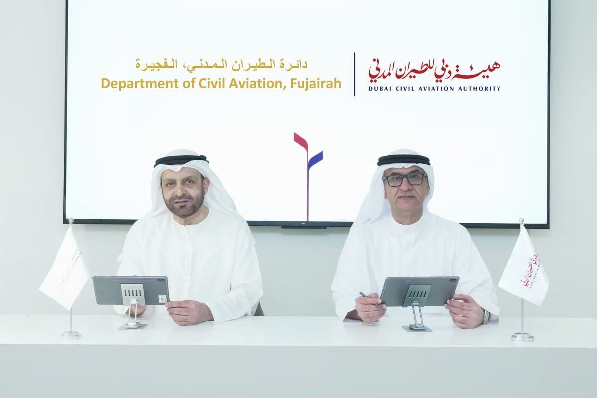 Dubai Civil Aviation Authority and Fujairah Civil Aviation Department Sign MoU to Strengthen Aviation Cooperation