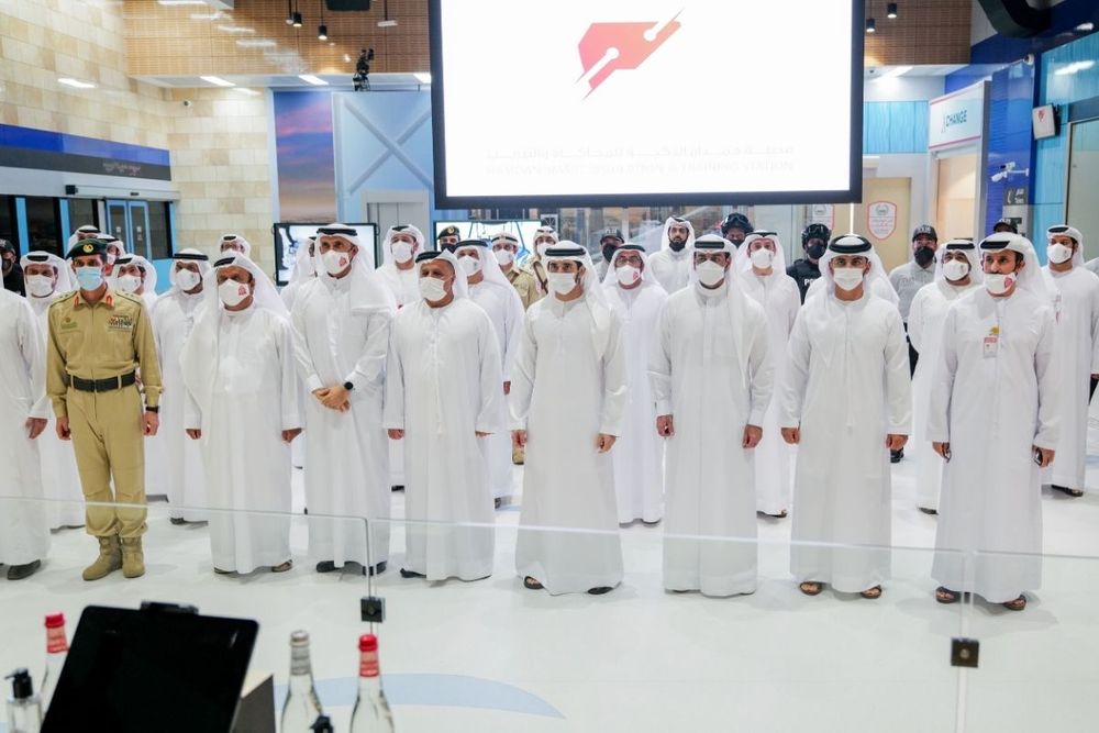 Crown Prince of Dubai inaugurates the Hamdan Smart Station for Simulation and Training