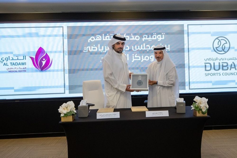Dubai Sports Council signs MOU with Al Tadawi Medical Centre