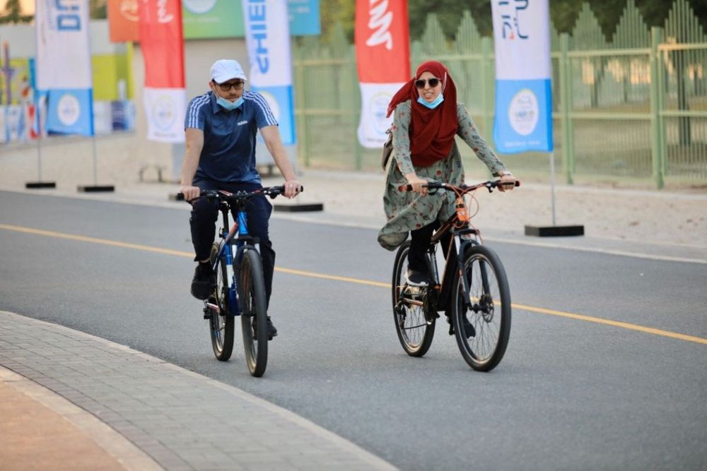 Sheikh Zayed Road turns into track for Dubai Fitness Challenge’s cycling event