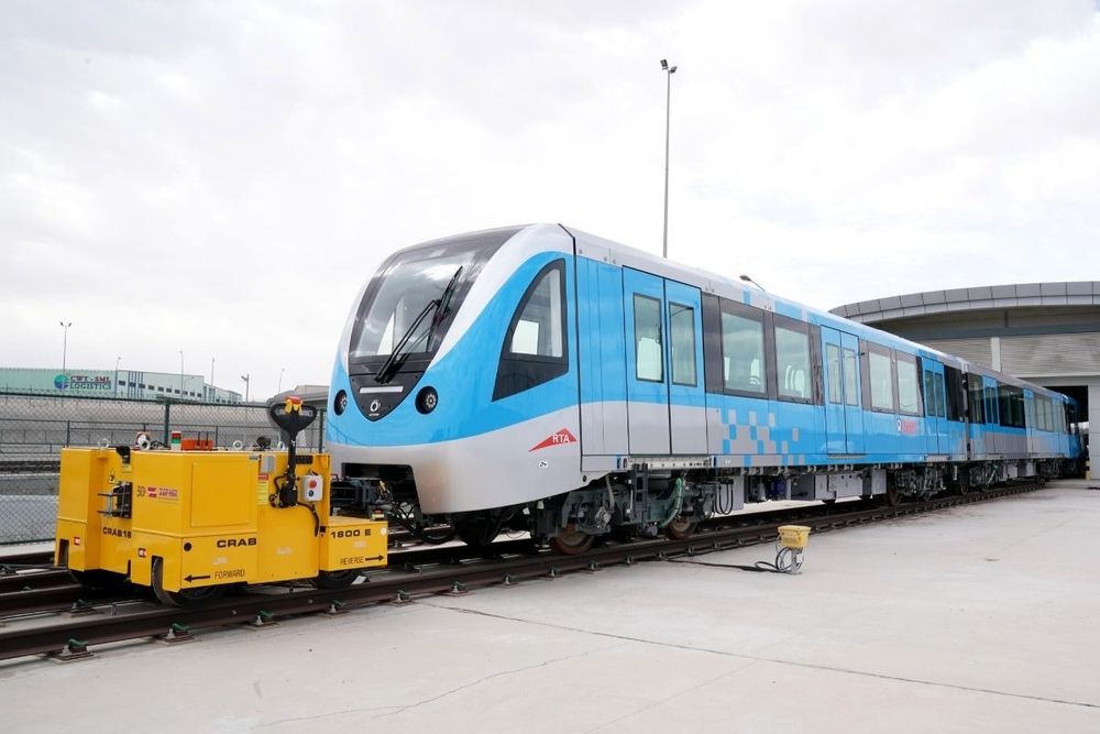 Al Tayer announces arrival of all new 50 Dubai Metro trains