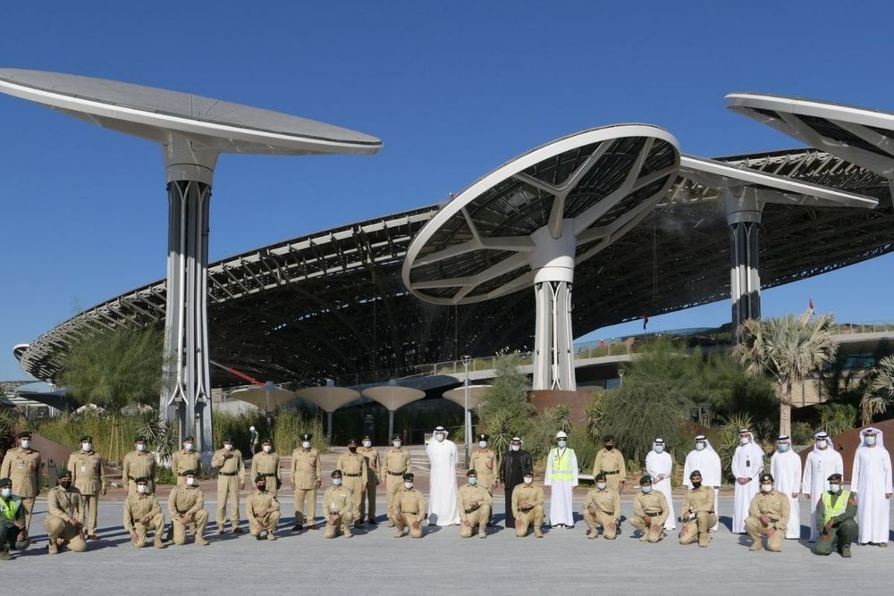 Dubai Police Commander-in-Chief reviews EXPO 2020 Security Measures