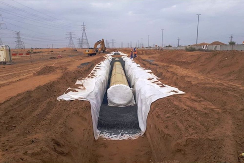 DEWA’s AED 256 million water pipeline project 87.73% complete