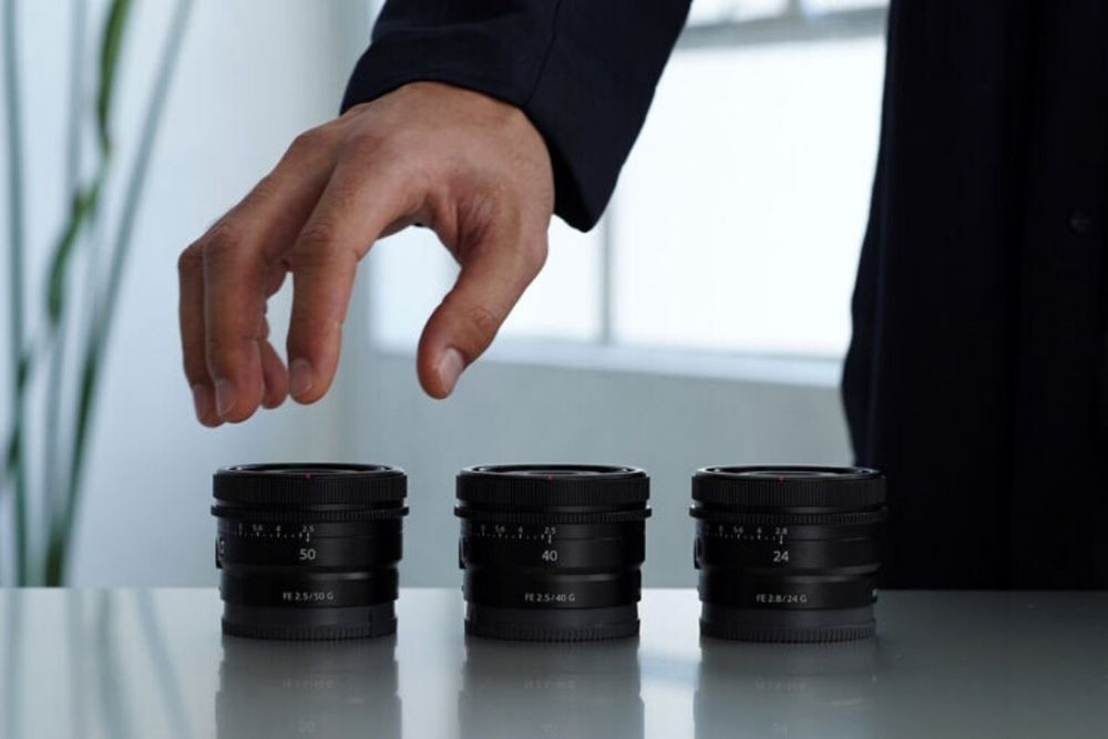 Sony announced three outstanding G Lenses™ to its impressive E-mount line-up
