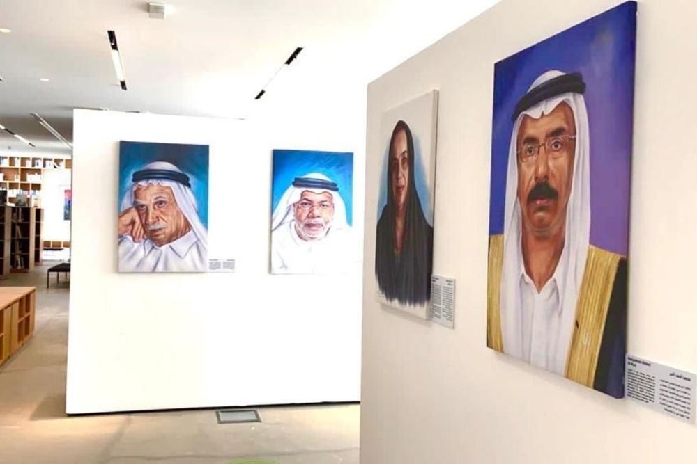 ‘Cultural Faces’ becomes permanent exhibition at Al Safa Art & Design Library