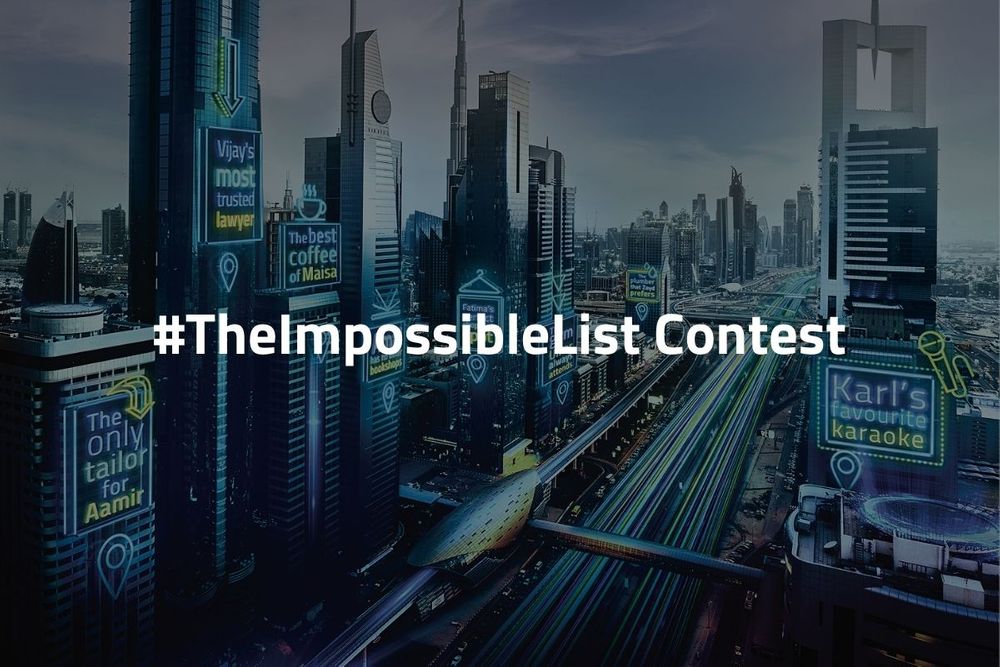 Create 'The Impossible List' & win up to AED50,000!
