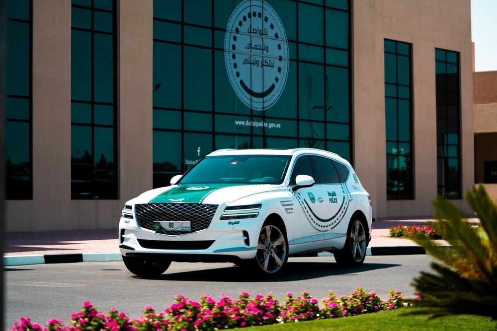 Genesis GV80 joins Dubai Police Fleet of Luxury Patrols