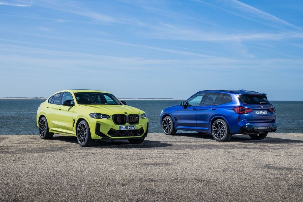 The new BMW X3 & the new BMW X4