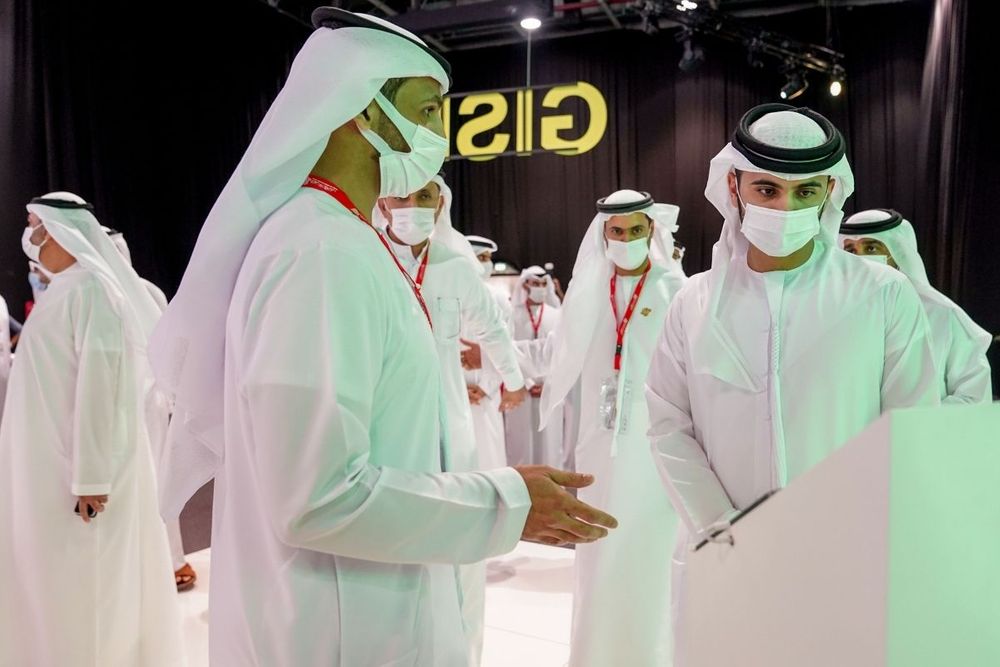 Mansoor bin Mohammed opens GISEC 2021