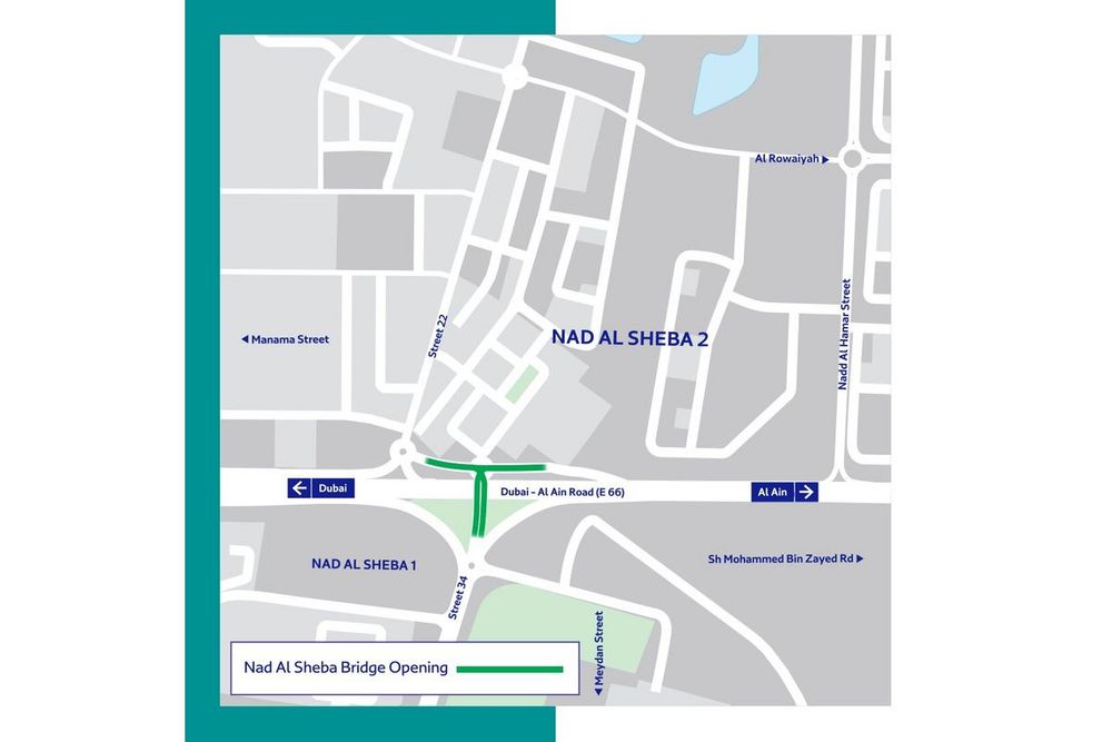 RTA opens new bridge at Nad Al Sheba interchange