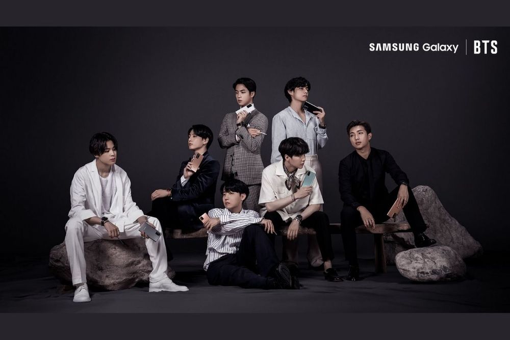 Samsung ready to ride on BTS effect to market new foldable phones