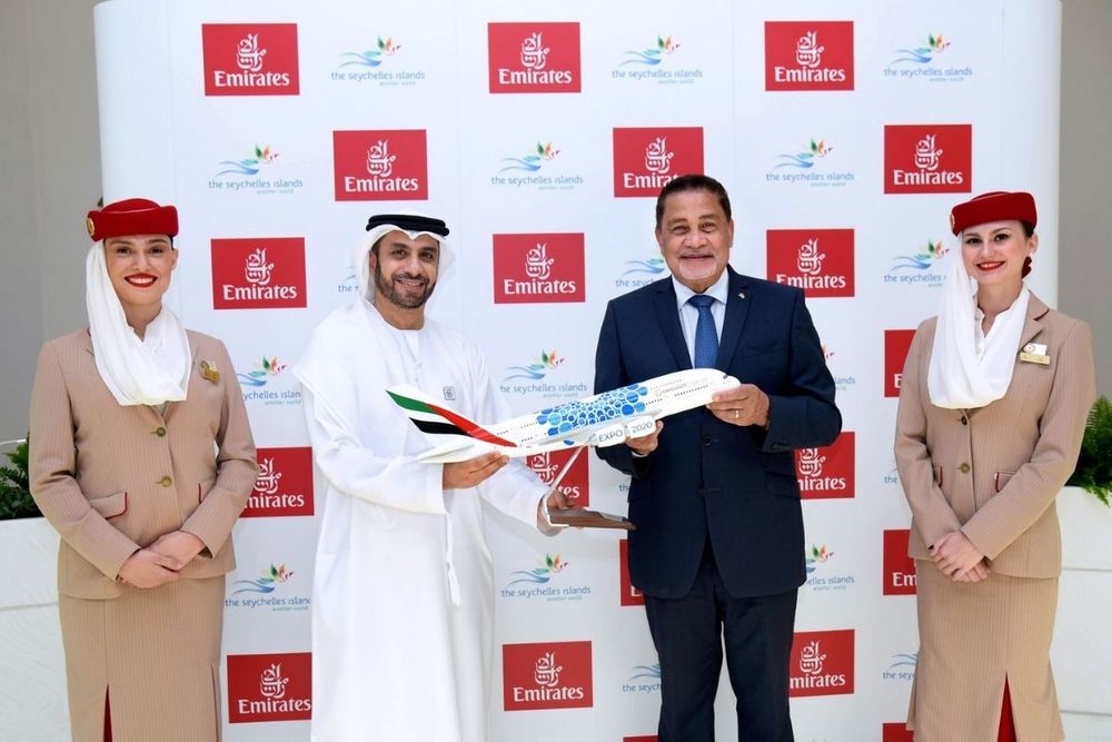 Emirates renews its commitment to Seychelles at Expo 2020
