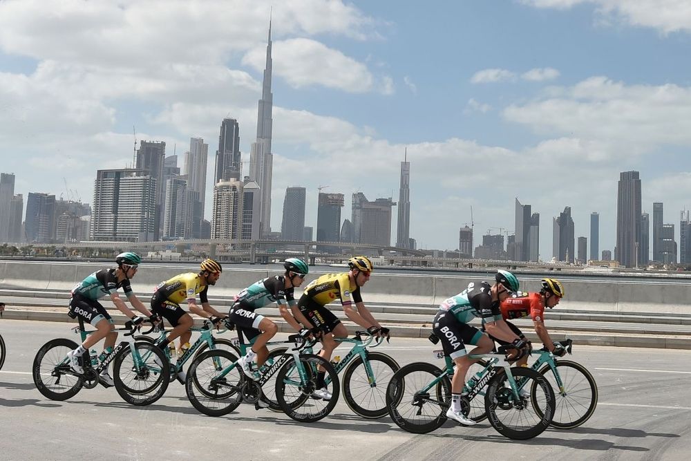 Pogačar, Two time Winner at UAE Tour enjoys a Golden Victory