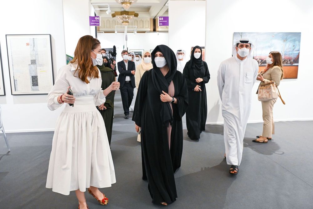 Latifa bint Mohammed Inaugurates Largest Edition of Art Dubai 2022