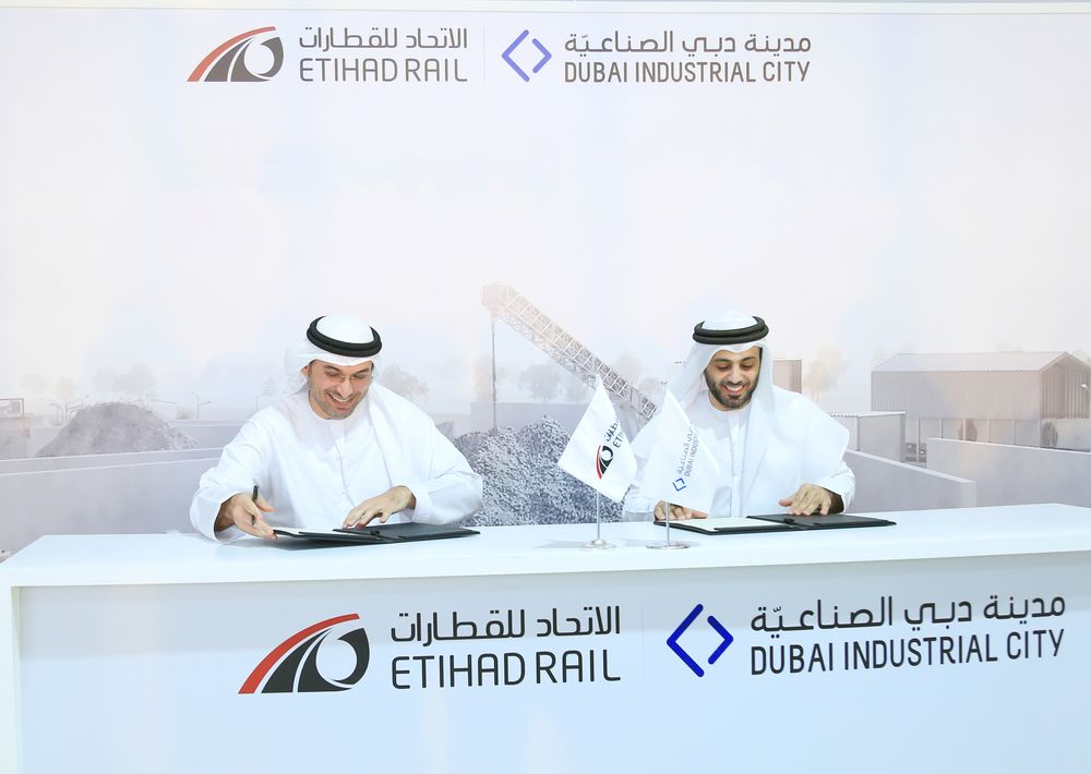Etihad Rail reveals plans of rail freight terminal at Dubai Industrial City