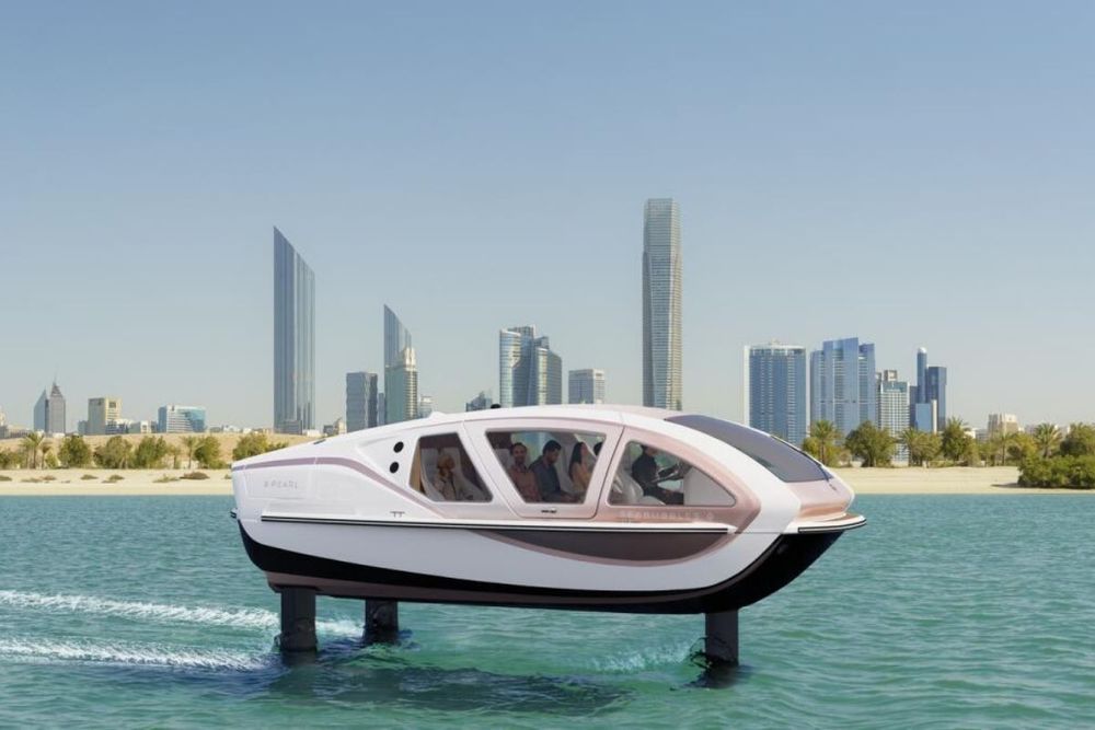 SeaBubbles launches UAE’s 1st hydrogen flying boat