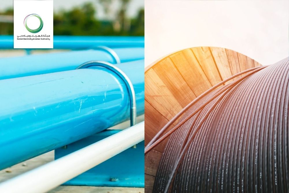 DEWA reveals lengths of transmission and distribution of electricity & water lines