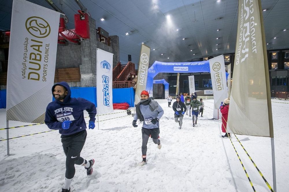 Ski Dubai and Dubai Sports Council to host DXB Snow Run