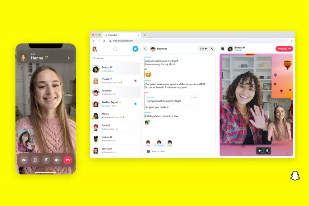 Snapchat is available on the web after over a decade of mobile exclusivity