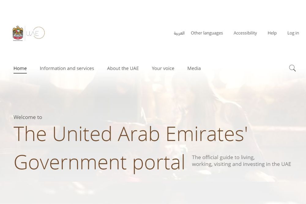 More than 10 million people visited the Official Portal of the UAE Government in the 1st half of 2022