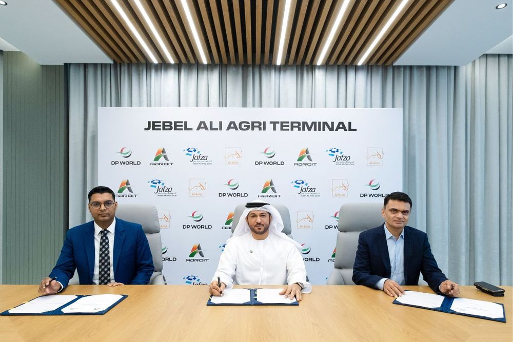DP World signs with Adroit Canada and Al Amir Foods to support UAE’s food security agenda