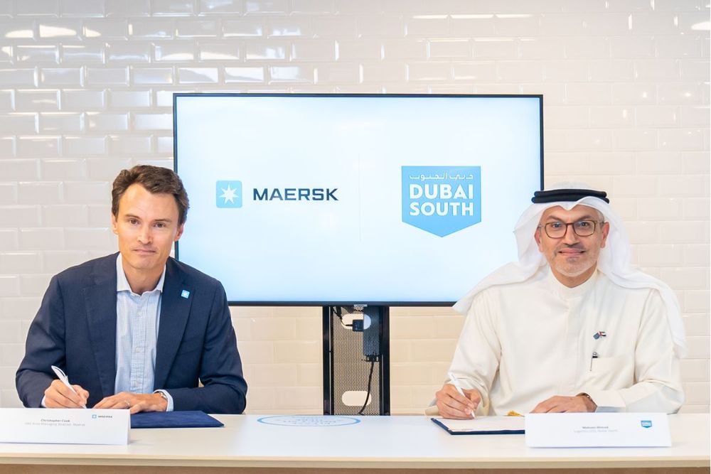 Dubai South and Maersk sign agreement to expand Maersk’s UAE warehousing and distribution footprint