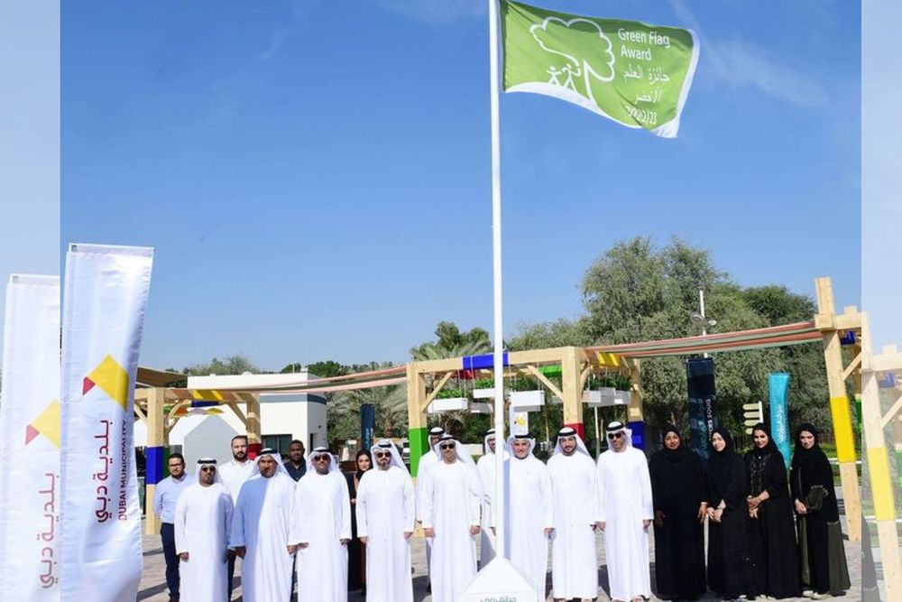 Dubai Parks raises green flags celebrating Green Flag Award