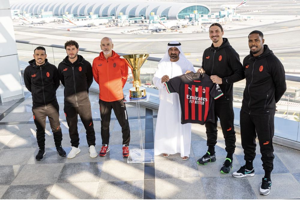 Emirates and AC Milan extend their long-standing partnership