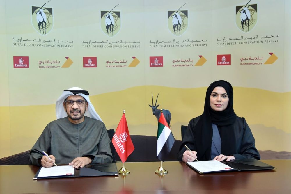 Emirates joins Dubai Municipality to preserve wildlife and natural habitats