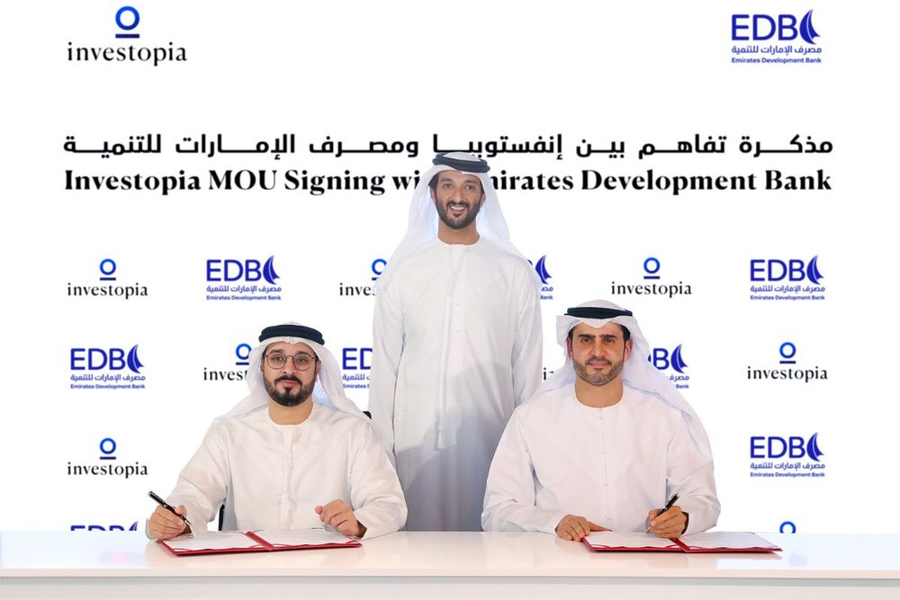 Investopia partners with Emirates Development Bank