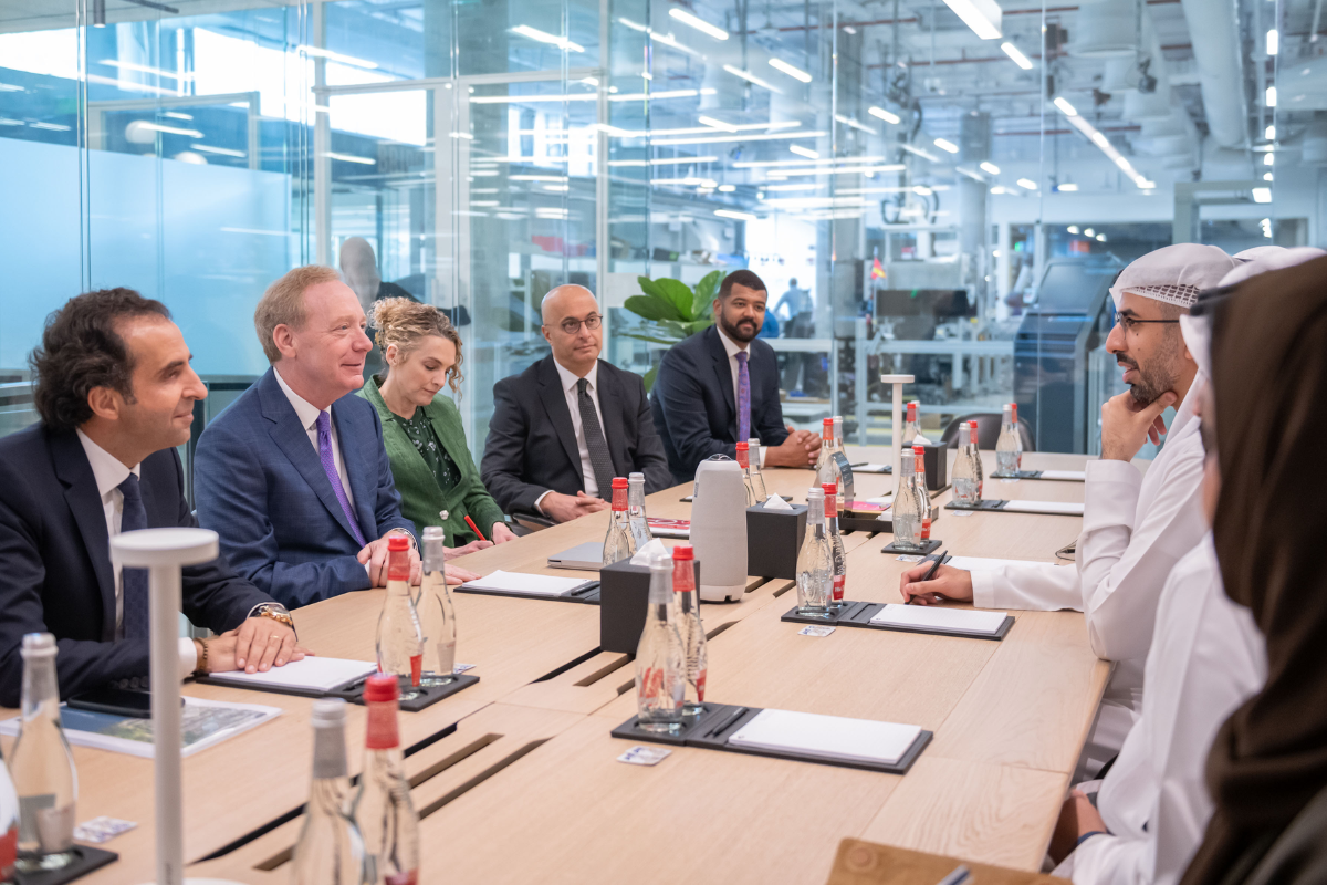 Microsoft President delivers Masterclass for UAE government leaders on generative AI