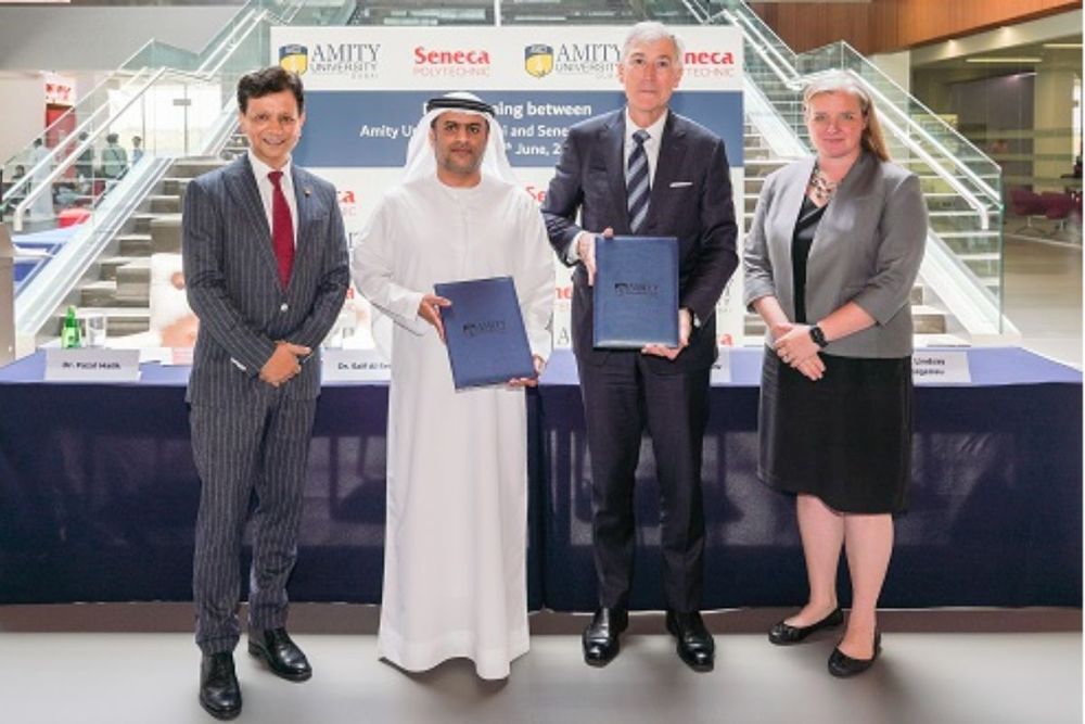 Amity University Dubai collaborates with Seneca Polytechnic Canada to explore international student and faculty exchange
