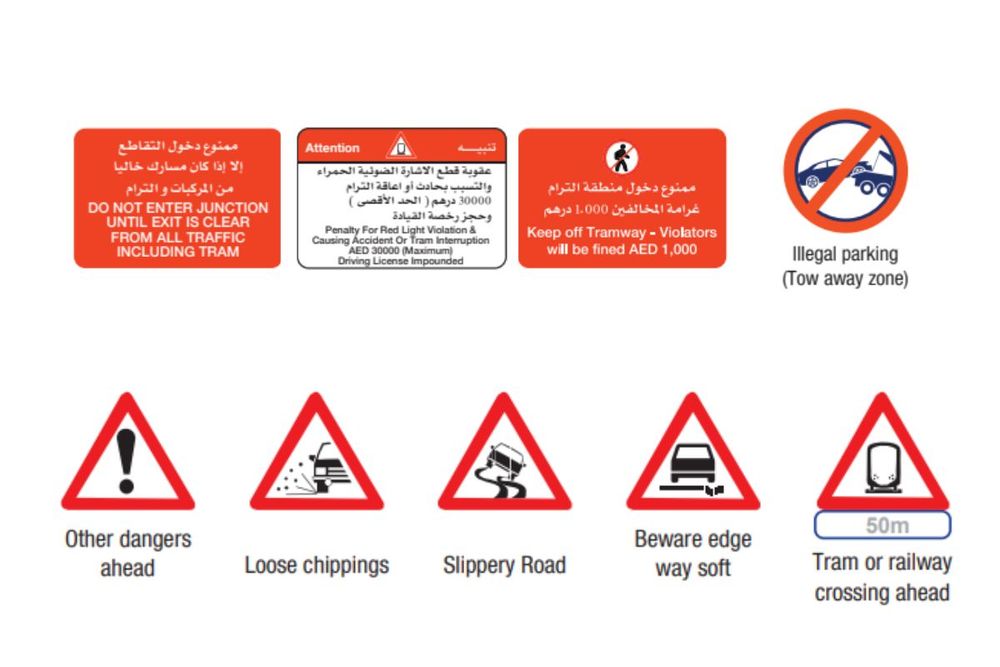 Decoding RTA Road Signs: Your guide to navigating Dubai's roadways