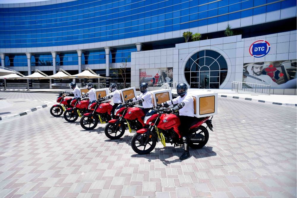 Dubai Taxi launches innovative delivery service with 600 motorbikes