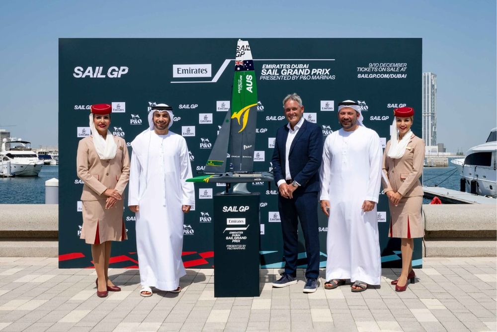 SailGP returns to Dubai for the Emirates Dubai Sail Grand Prix  in December
