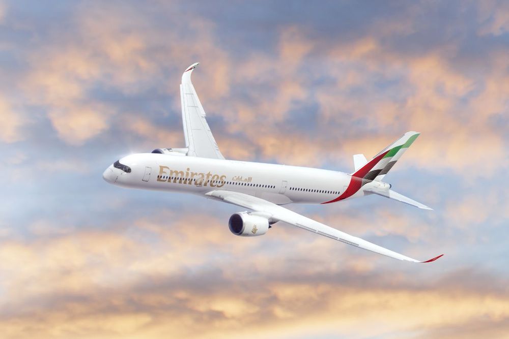 Emirates Places Order for 15 A350s at Dubai Airshow 2023