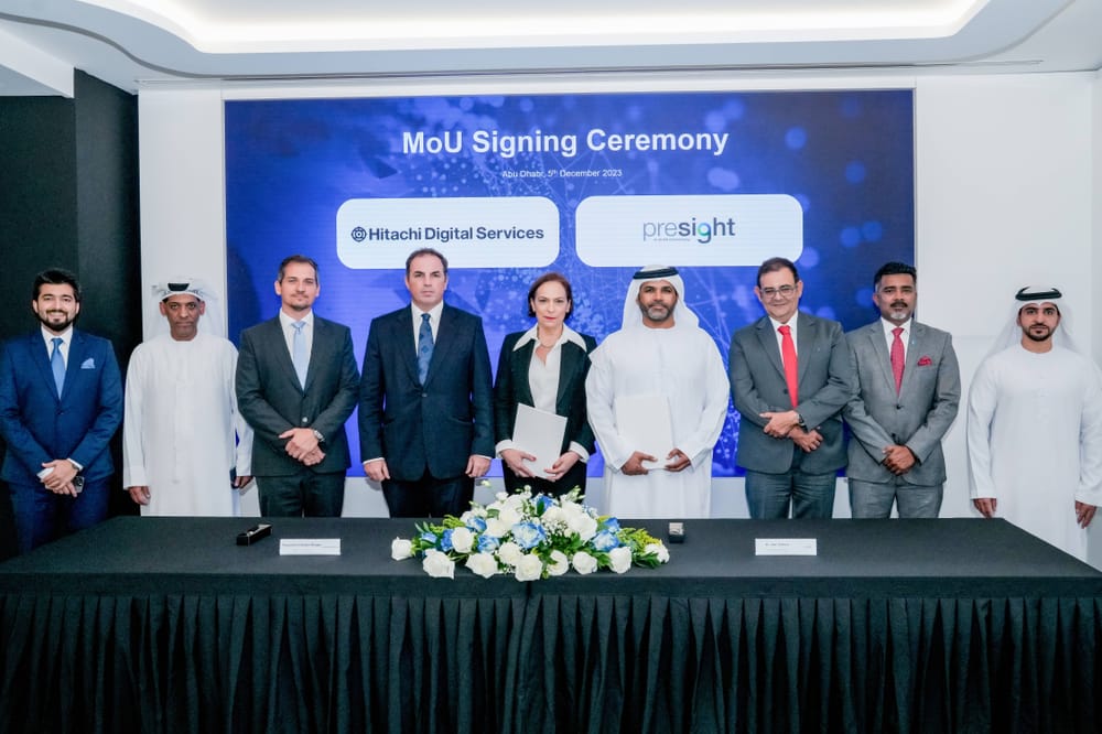 Presight, Hitachi Digital Services Sign MoU to Explore Smart and Cognitive City Solutions