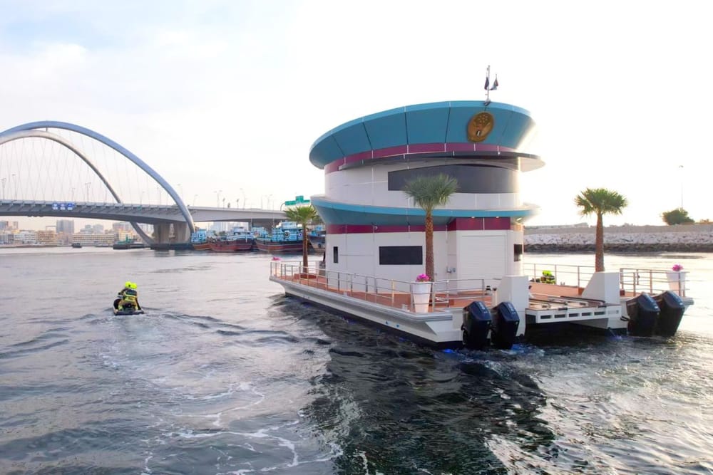 Dubai Launches World's First Mobile Floating Fire Station