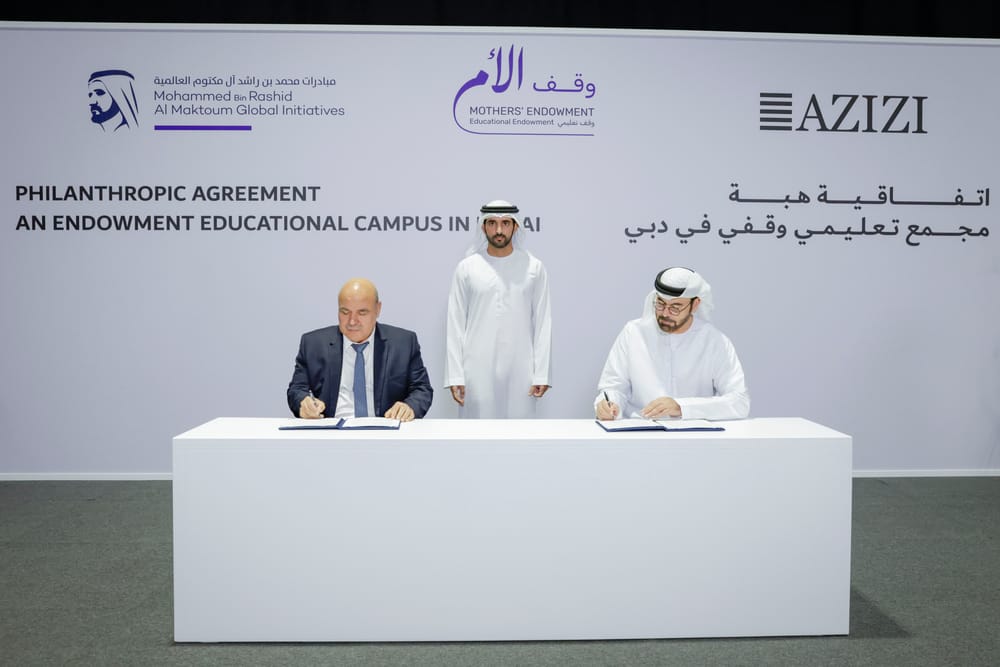 Azizi Developments Announces AED600 Million Donation to Establish Endowment Education Complex