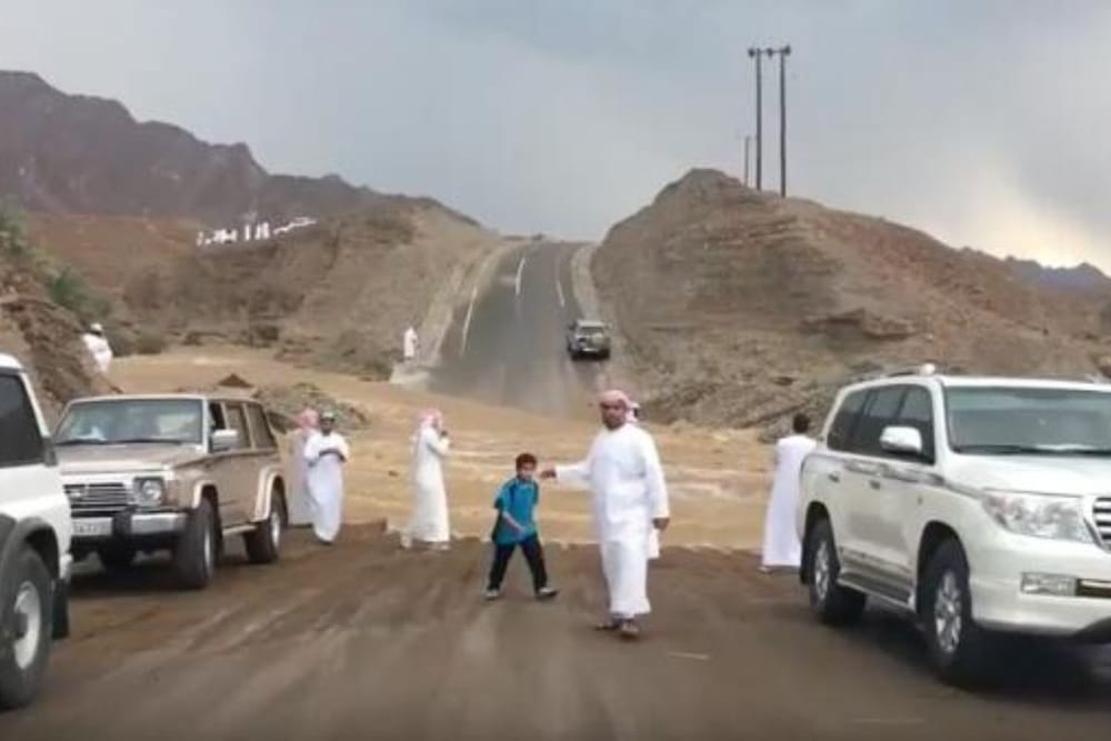 Heavy Rainfall and Hail Expected in UAE - Residents Advised to Remain Indoors: Road Closures and Fines Issued