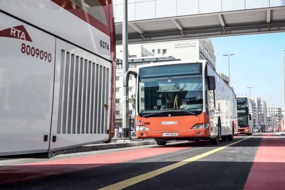 Dubai to Introduce New Dedicated Lanes for Buses and Taxis