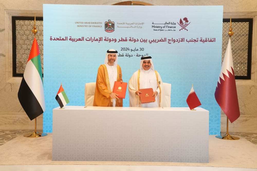 UAE and Qatar Signs Agreement to Combat Double Taxation and Boost Economic Ties