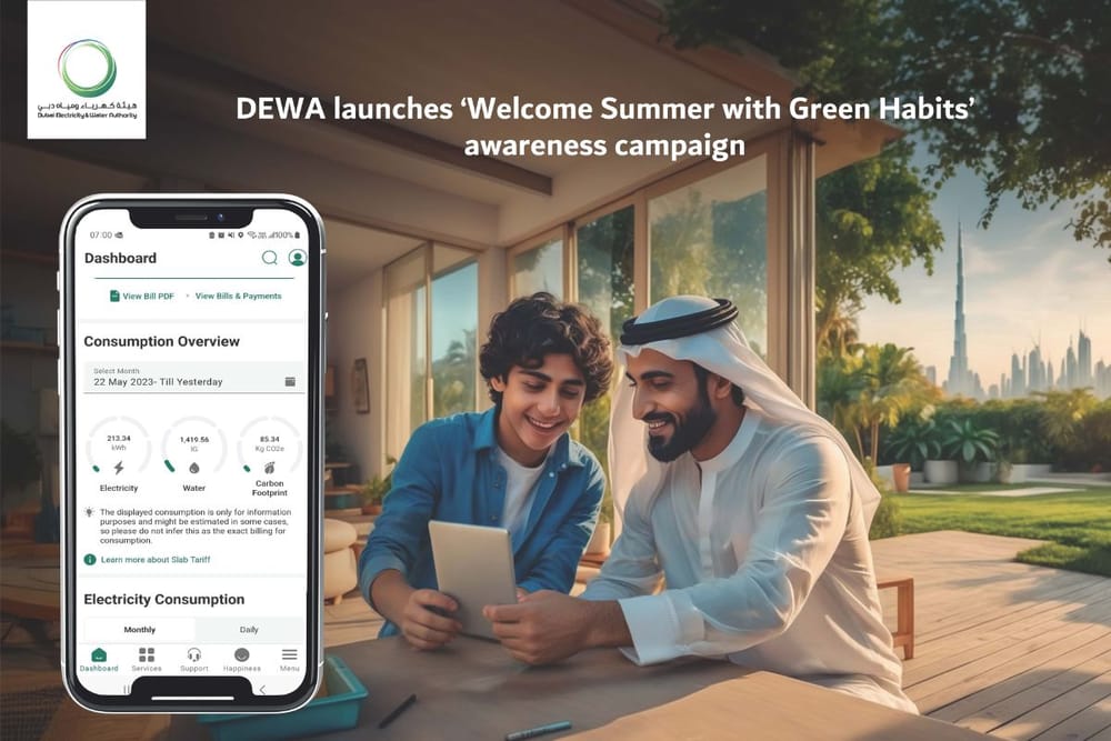DEWA Launches Summer Campaign to Promote Energy and Water Efficiency